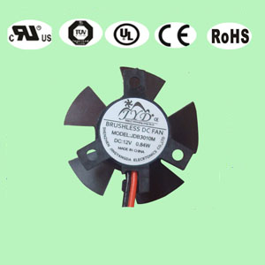 支架型散熱風扇3010LED車燈散熱專用 支架型散熱風扇3010LED車燈散熱專用